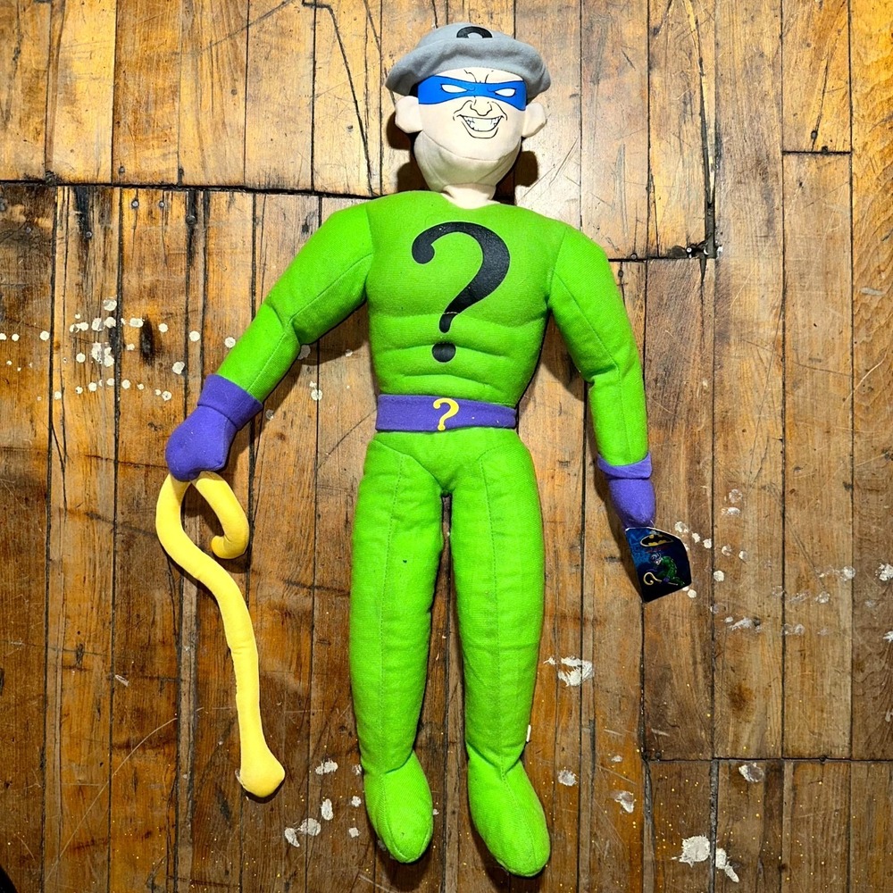 The Riddler Warner Bros. Exclusive Plush Bean Bag Doll Featuring Batman Villain‎